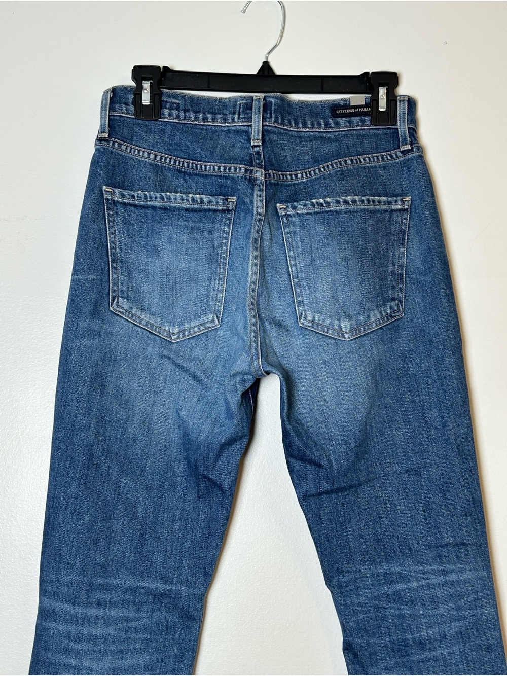 Citizens of humanity demy cropped flare jeans size 25 medium wash made in USA - Picture 6 of 16